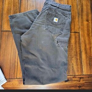 Carhartt Men's Brown Work Pants